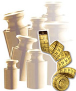 Abbildung eines Ma&szlig;bandes